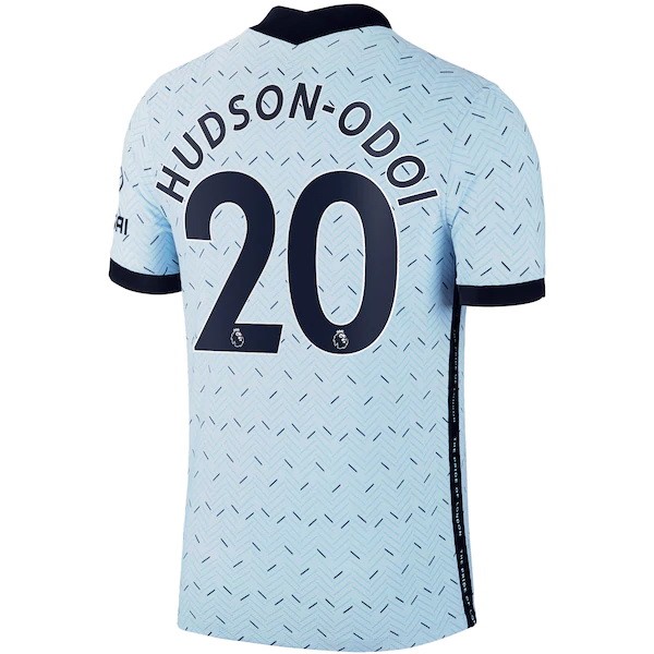 Camiseta Chelsea NO.20 Hudson Odoi Segunda equipo 2020-2021 Azul